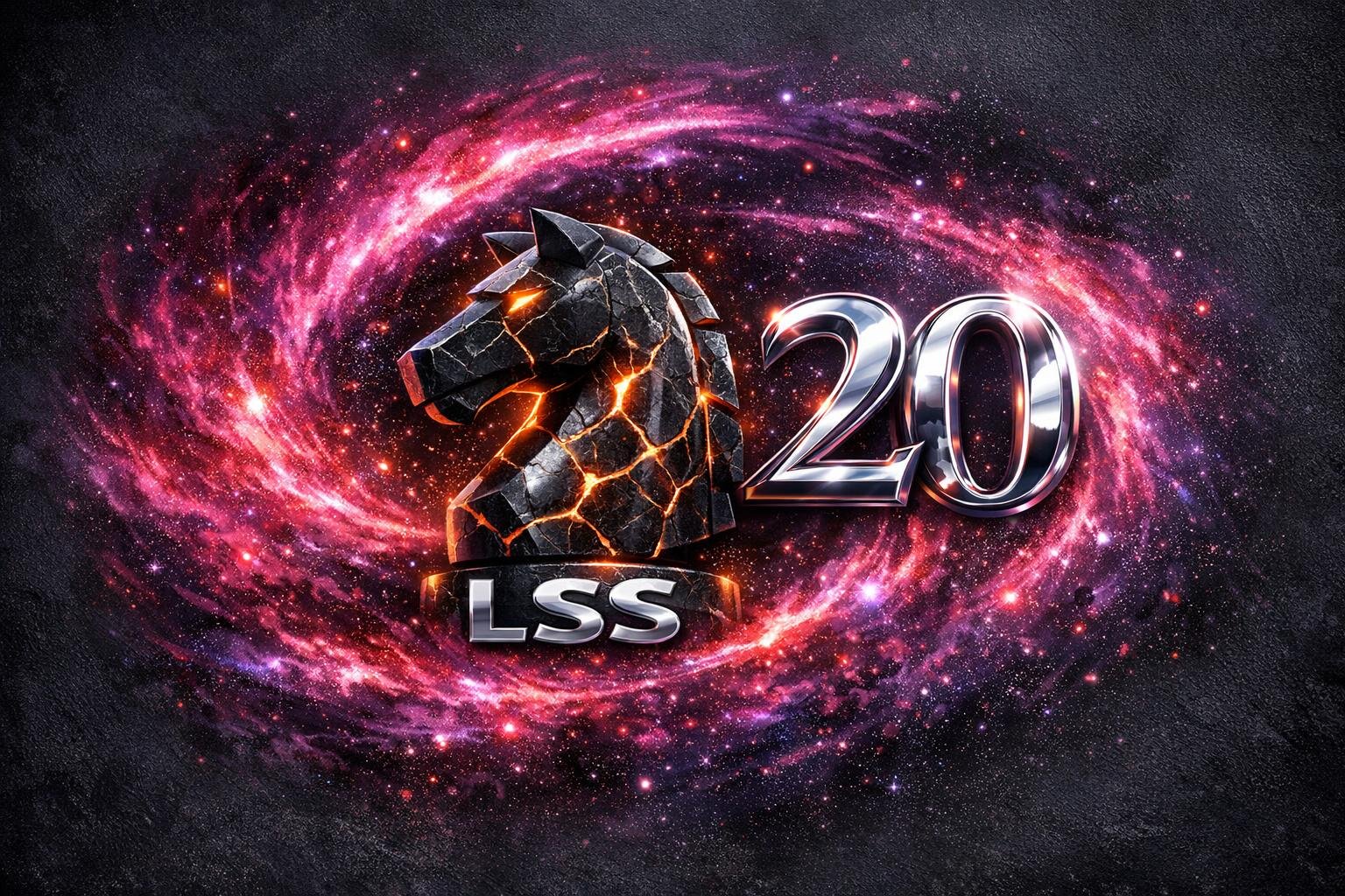 Image with the LSS Daily logo and the number 20, stylized. To celebrate LSS's 20 year anniversary. LSS just went into a new phase of their development by teaming up with One4All.